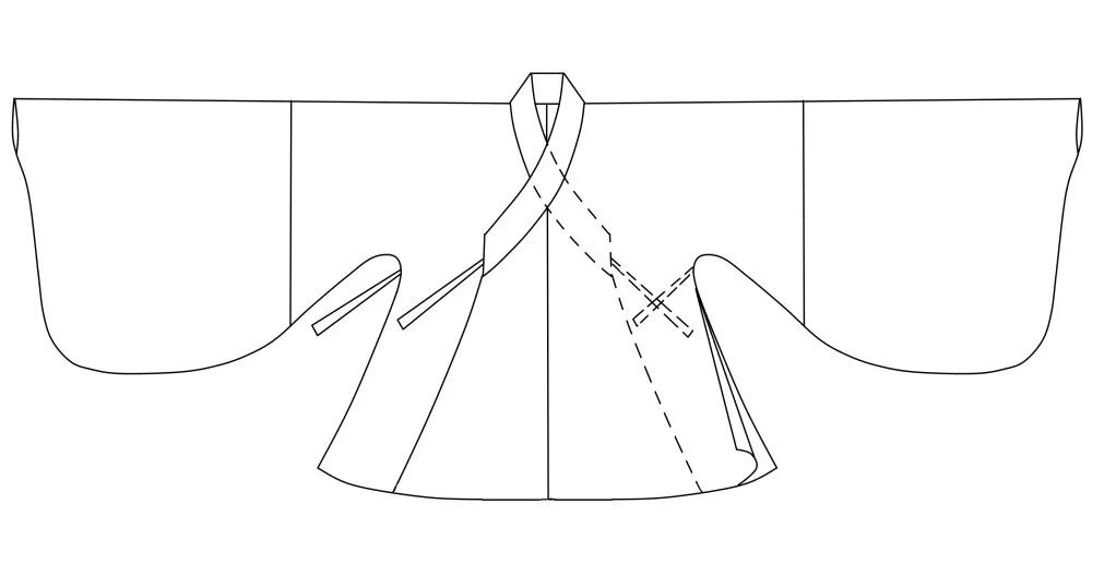 科普汉服领襟分类：圆领交襟、曲领交襟、竖领交襟...... - 第3张