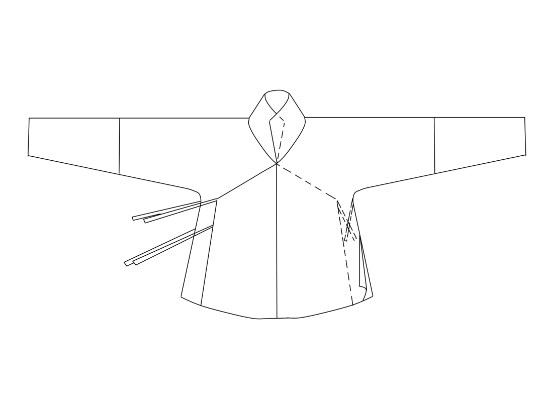 科普汉服领襟分类：圆领交襟、曲领交襟、竖领交襟...... - 第12张