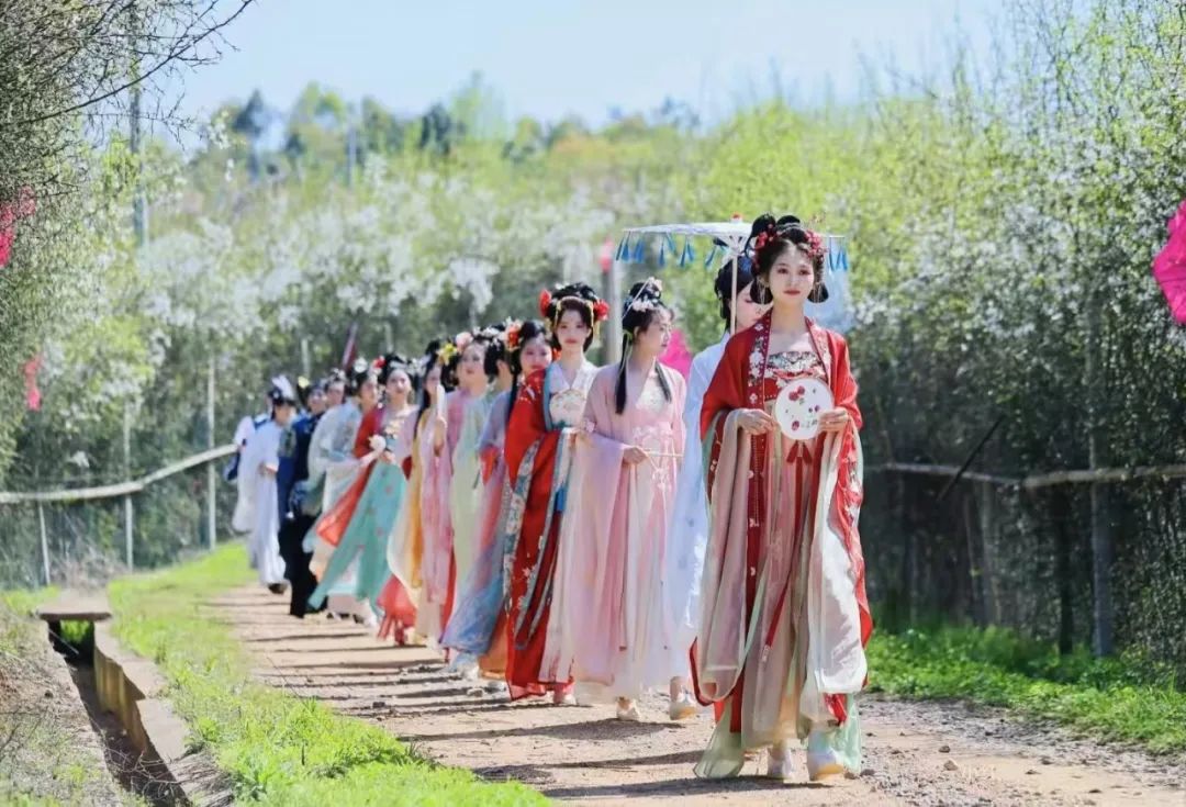 【花朝节盛宴】满山花海+汉服巡游，摄影大赛赢大奖！