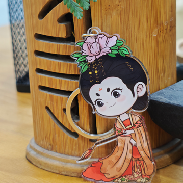 数字科技“复活”盛唐仕女!文博会山东展区上演《簪花仕女图》千年穿越 - 第11张 - 汉服颂 数字科技“复活”盛唐仕女!文博会山东展区上演《簪花仕女图》千年穿越 - 第11张