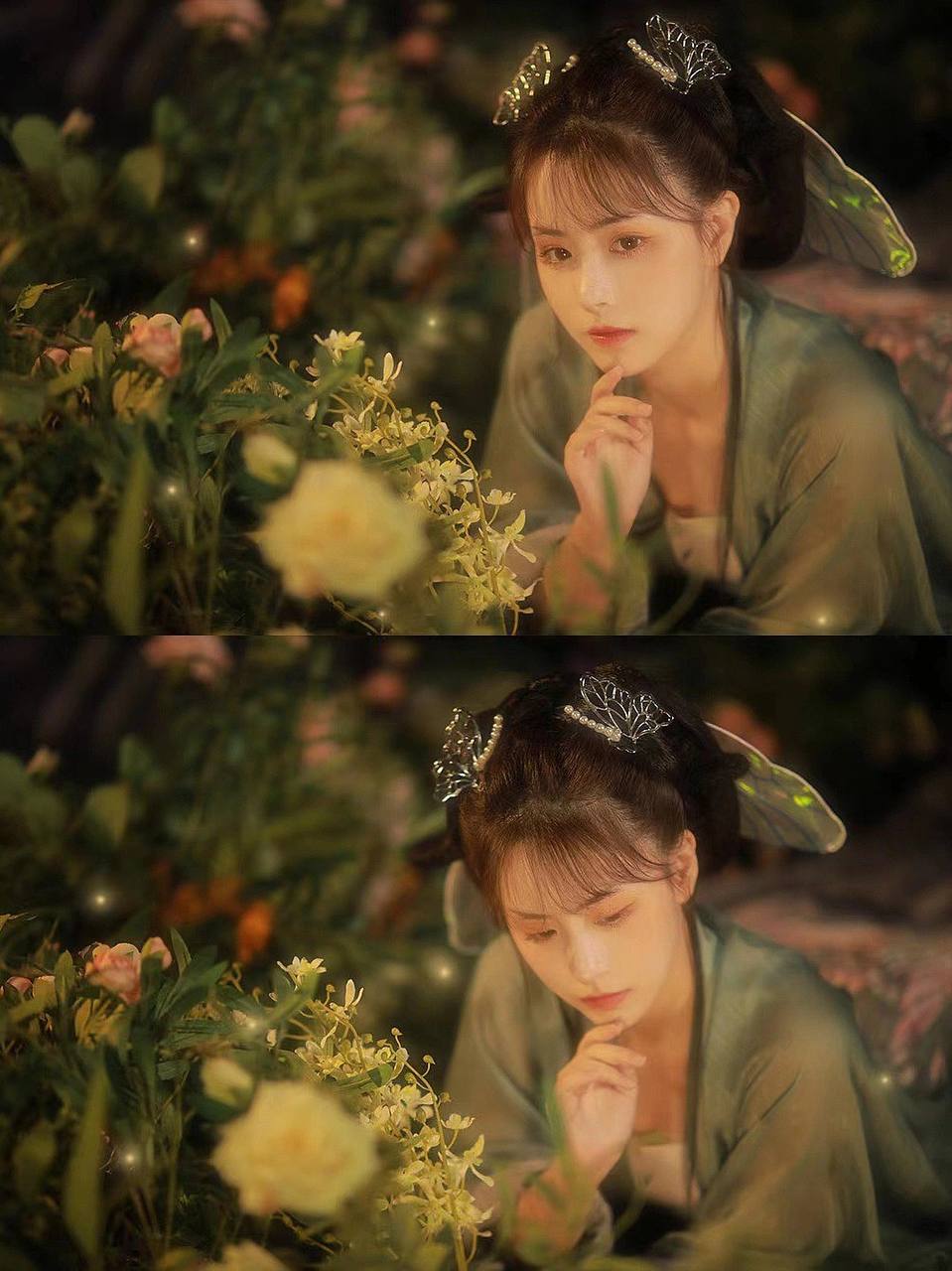 烛影摇红·蝶栖花梦——霓裳绘流光千年 - 第2张 - 汉服颂 烛影摇红·蝶栖花梦——霓裳绘流光千年 - 第2张