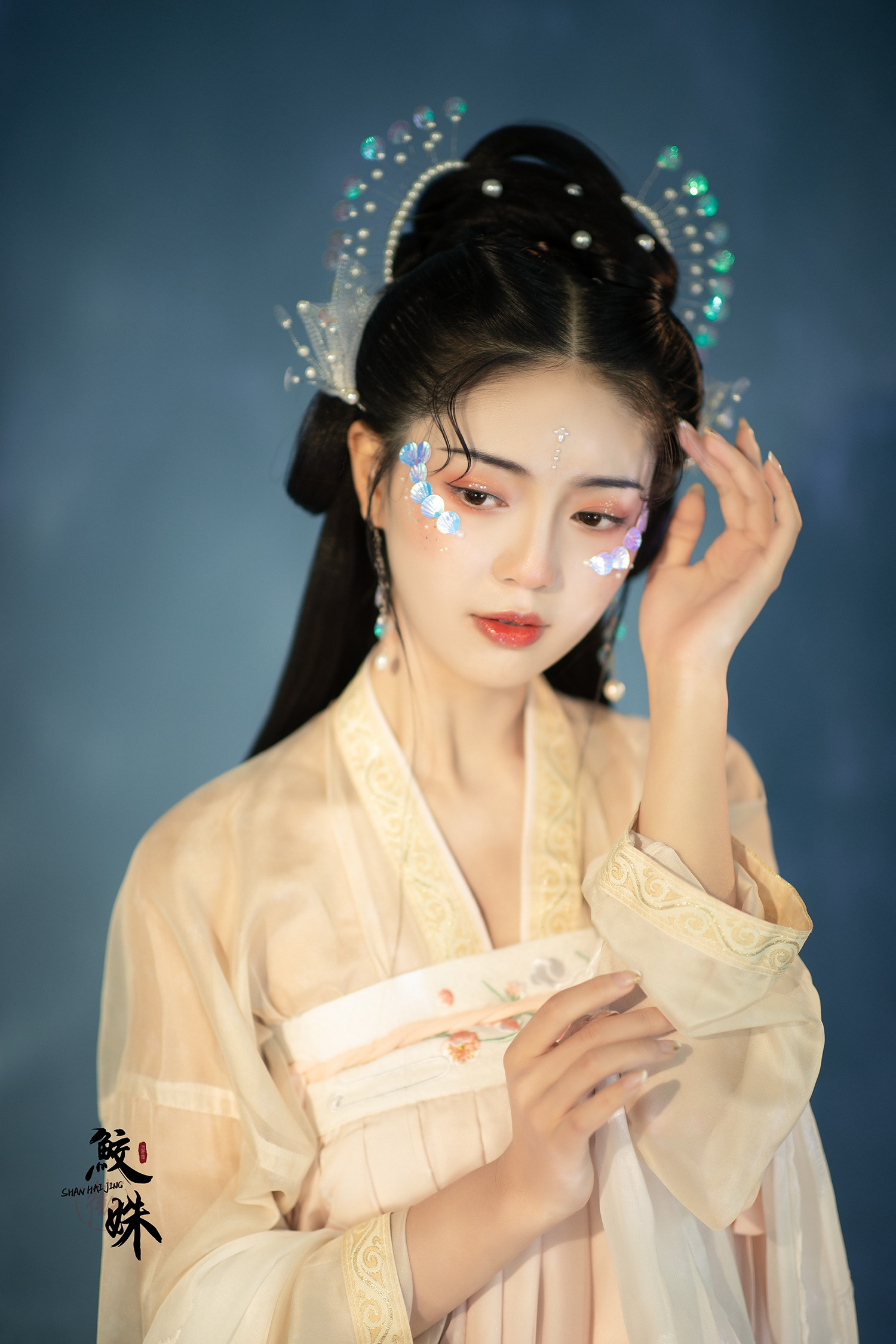 鲛绡幻境:古风鲛姝的千年绮梦 - 第4张 - 汉服颂 鲛绡幻境:古风鲛姝的千年绮梦 - 第4张