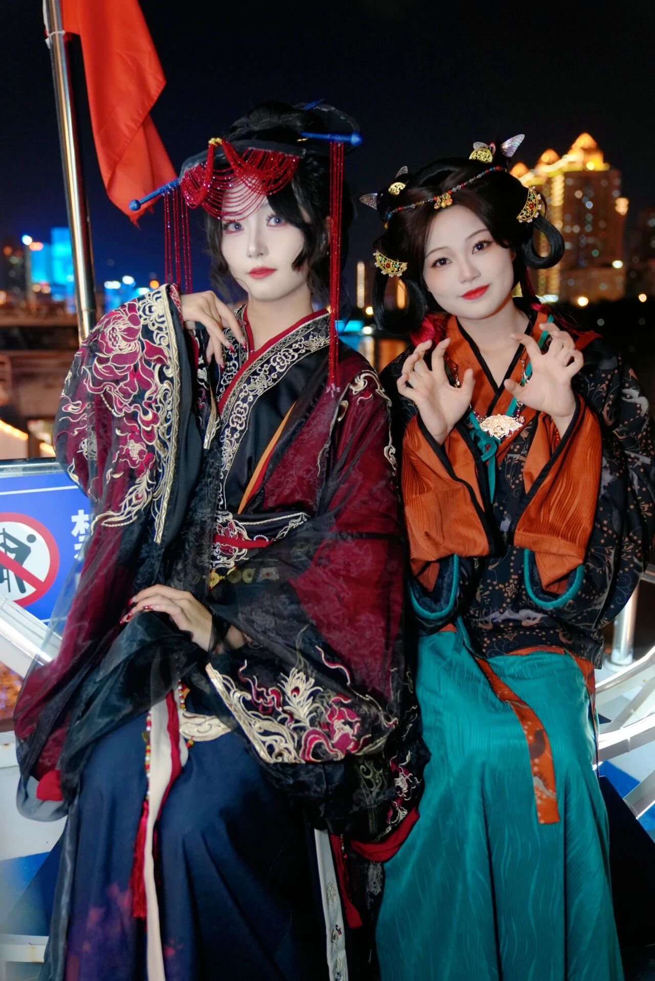 国风无界·汉服出行月 | 第十二届中华礼乐大会·夜游闽江 - 第2张 - 汉服颂 国风无界·汉服出行月 | 第十二届中华礼乐大会·夜游闽江 - 第2张