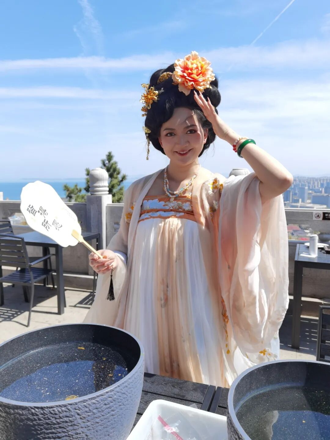 山海之间,凤凰山上一场汉服翩跹的千年之约 - 第3张 - 汉服颂 山海之间,凤凰山上一场汉服翩跹的千年之约 - 第3张