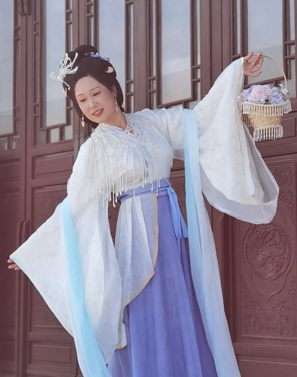 山海之间,凤凰山上一场汉服翩跹的千年之约 - 第4张 - 汉服颂 山海之间,凤凰山上一场汉服翩跹的千年之约 - 第4张