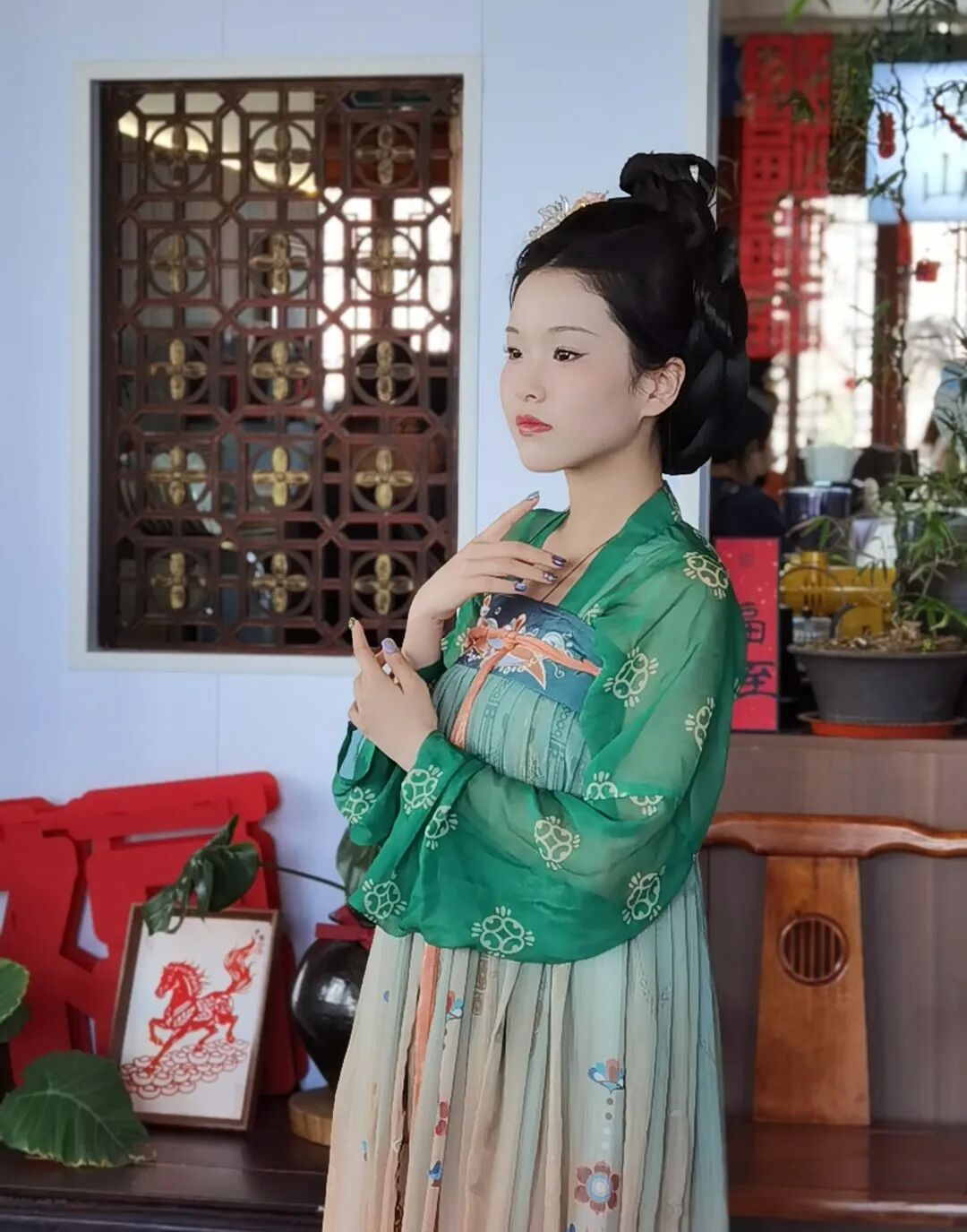 山海之间,凤凰山上一场汉服翩跹的千年之约 - 第7张 - 汉服颂 山海之间,凤凰山上一场汉服翩跹的千年之约 - 第7张