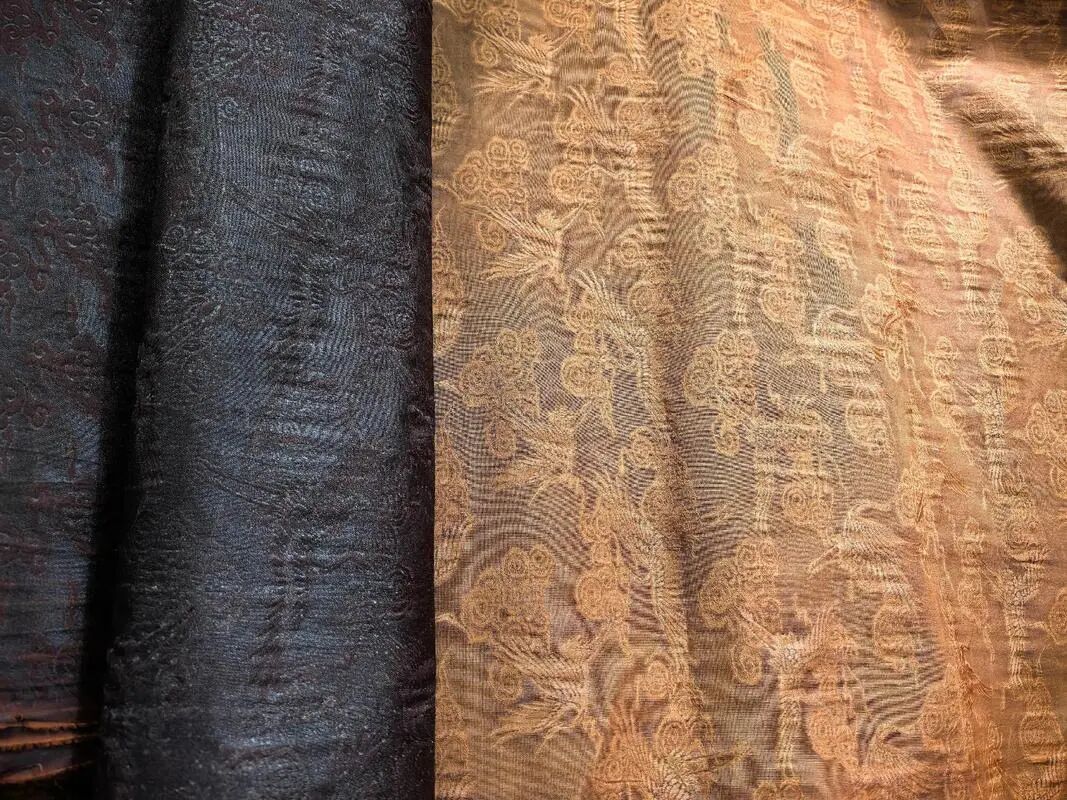 衣冠造物|吴罗四经绞罗非遗新品:蝉翼薄纱织造全流程,汉墓出土古罗文物专项考据 - 第1张 - 汉服颂 衣冠造物|吴罗四经绞罗非遗新品:蝉翼薄纱织造全流程,汉墓出土古罗文物专项考据 - 第1张