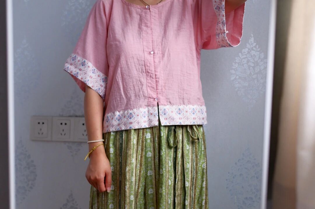 沉浸式汉服穿搭日记（夏日第一期）：七套造型演绎清爽夏日 - 第9张