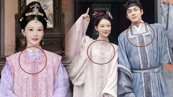 杨紫这件衣服很少见，领子为什么是方的？