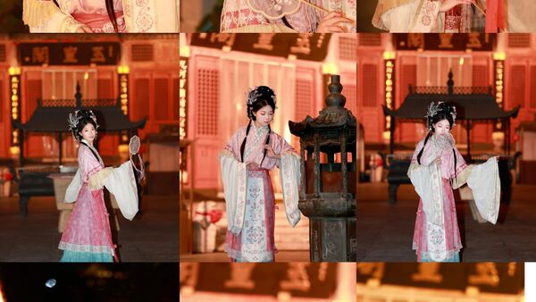 光影织古意：一组汉服人像写真里的构图与氛围之美