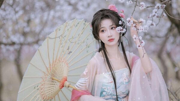 凝眸杏花深