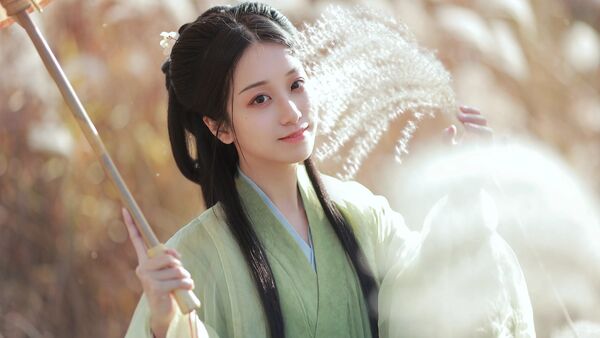 《汉服秋韵·芦雪拂香》