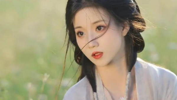 魏晋风汉服写真 | 风骨：田野雏菊中的清雅脱俗