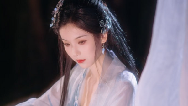 古风仿妆写真 | 雾妄言：陈都灵仿妆的昼与夜