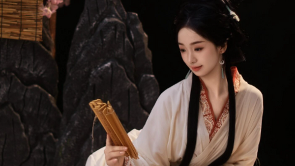 【汉服写真】梅下书卷·汉风雅韵